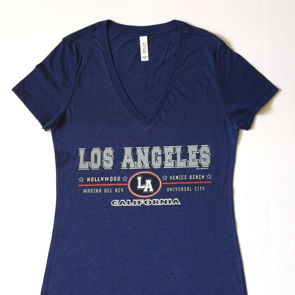 Women Graphics T-Shirt, Women Top, V-Neck Tee